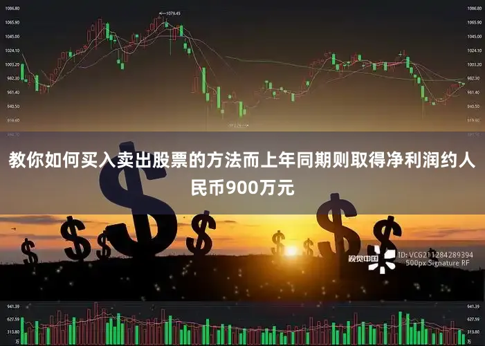 教你如何买入卖出股票的方法而上年同期则取得净利润约人民币900万元
